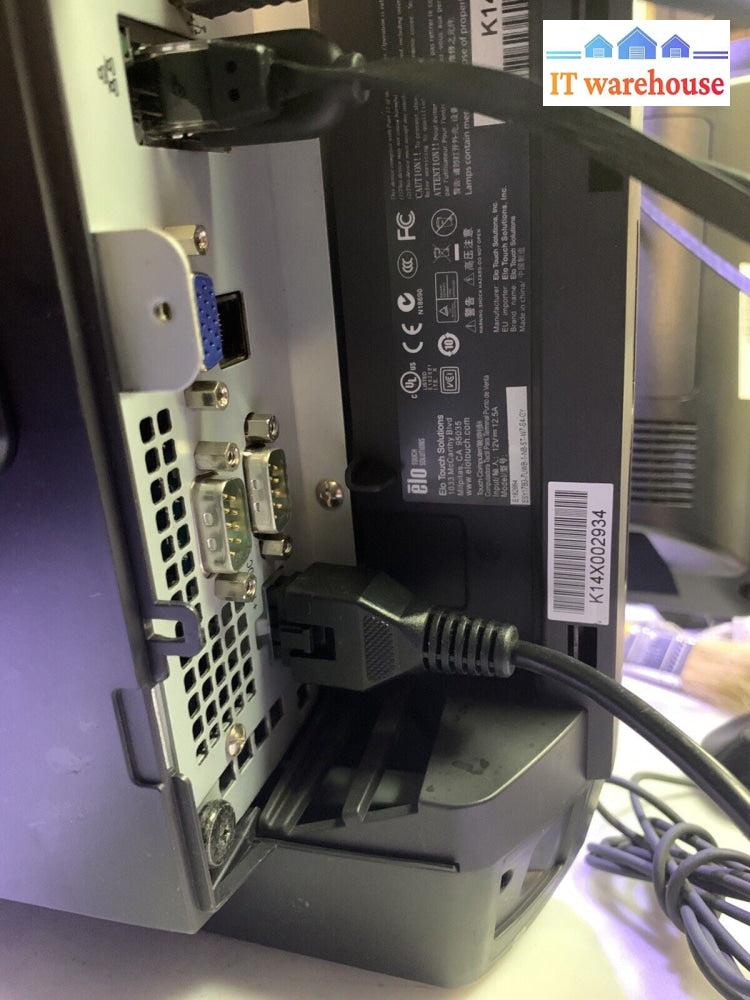 Elo B3 Performance Ultra POS Touch Terminal E182884 ESY17B3-7UWB-1-NB-ST-W7-64