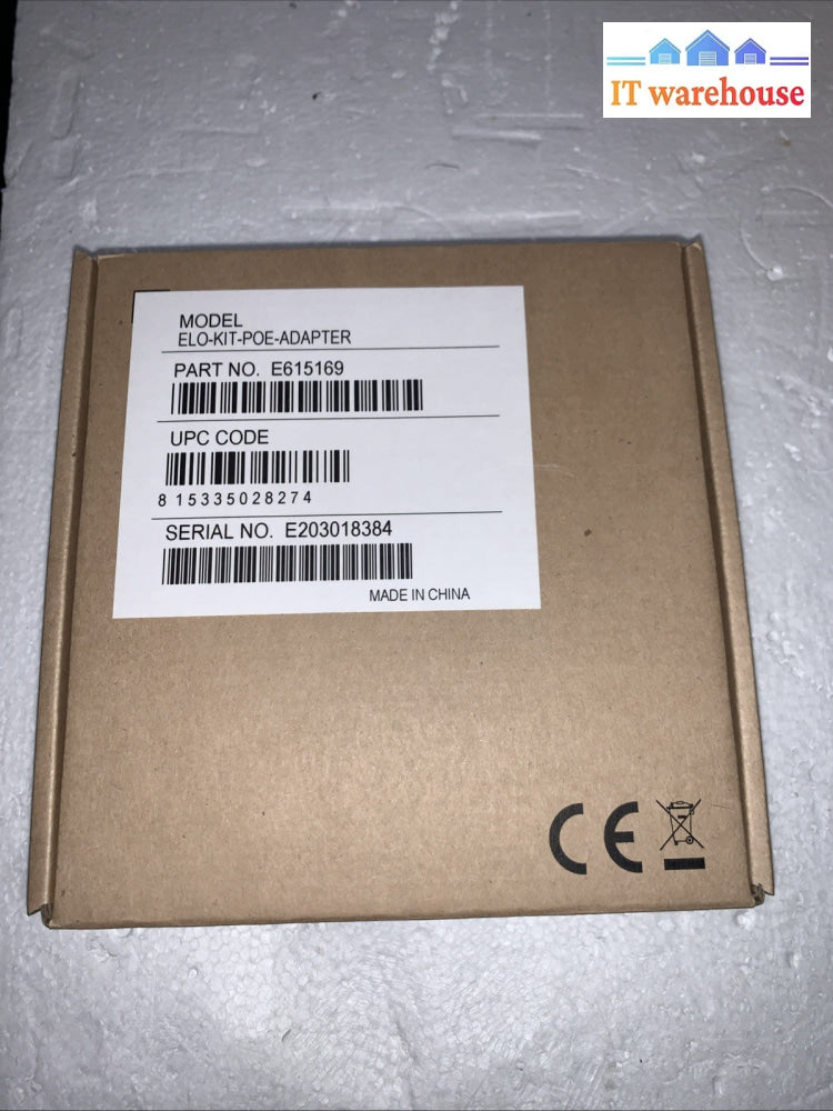 Elo ELO-KIT-POE-ADAPTER Module E615169 With Mounting Hardware and Wall Mount