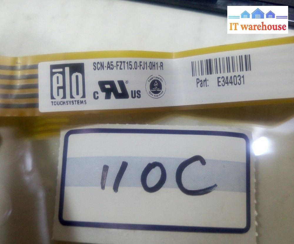 - Elo Touch screen  E344031 SCN-A5-FZT15.0-FJ1-0H1-R