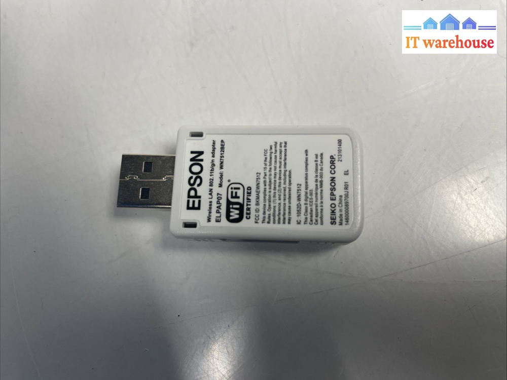 ELPAP07 WN7512BEP Wireless Wi-Fi LAN USB Adapter For Epson Projectors