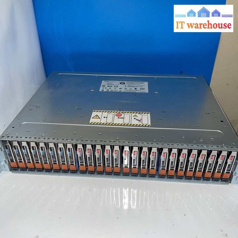 EMC Unity TAE 25-bay Storage Array W/ 2x PWS 2x SAS Controller  #3