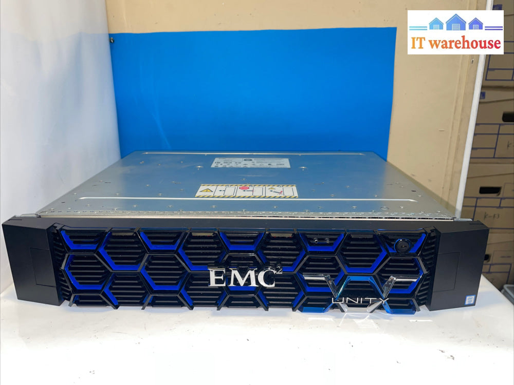 EMC Unity TAE 25-Bay Storage Array W/ 2x PWS 2x SAS Controller  #5