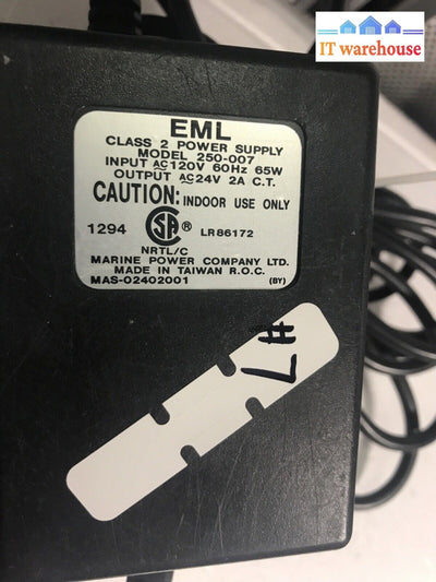 Eml Ac Adapter Model 250-007
