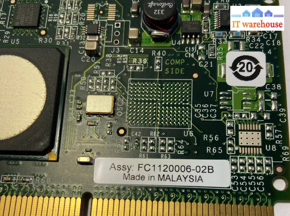~ Emulex Intel FC1120006 LP1150-E 4GB 1-Port PCI-X FC Host Bus Adapter