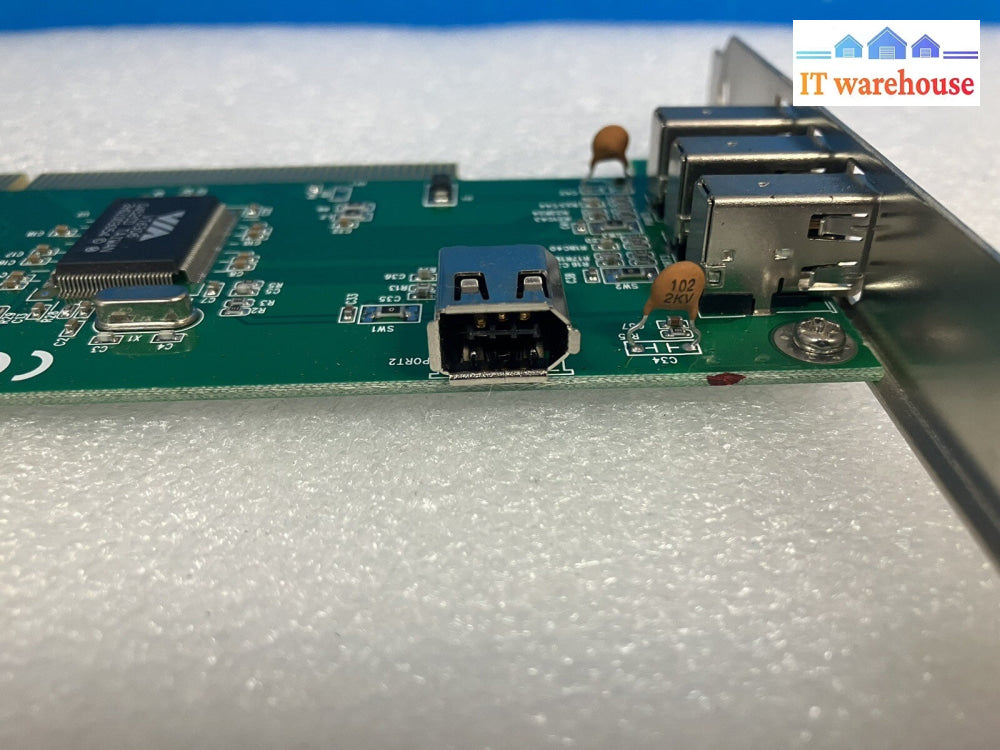 ~ Encore 4 Port FireWire IEEE-1394 PCI Host Adapter ENL1394-PCI-VA 1394a VT6306