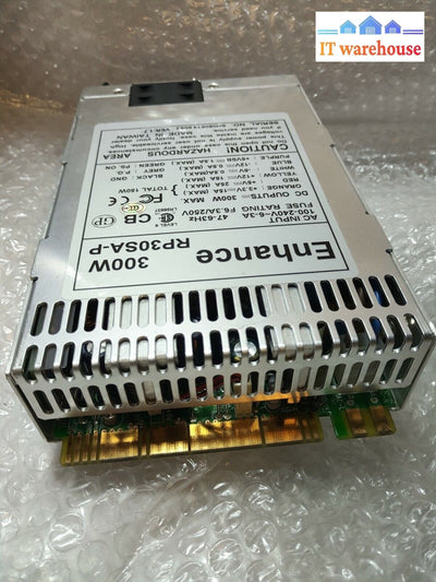 - ENHANCE RP30SA-P 300W POWER SUPPLY 1U RACK-MOUNT PSU