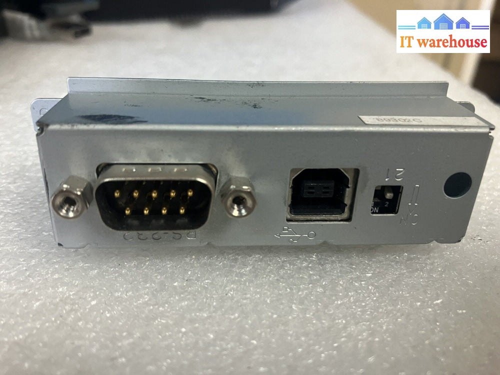 ~ EPSON 2054078 DB9 9-Pin Serial port Model M178A 2054079 Printer Adapter Card