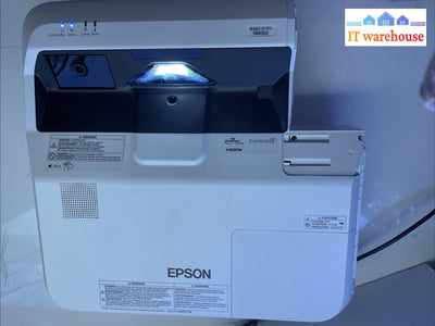 Epson BrightLink Pro 1460ui H726A with remote touch unit and pen