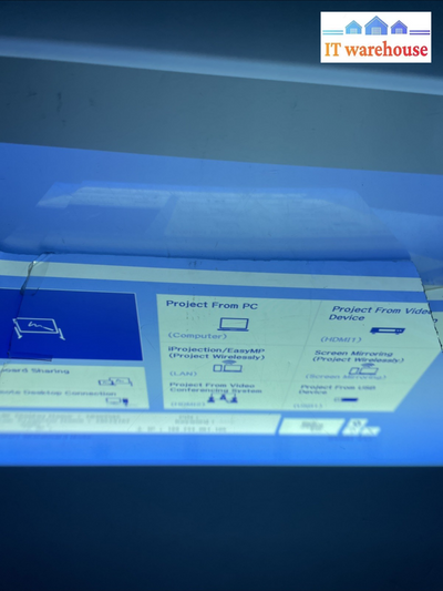 Epson BrightLink Pro 1460ui H726A with remote touch unit and pen