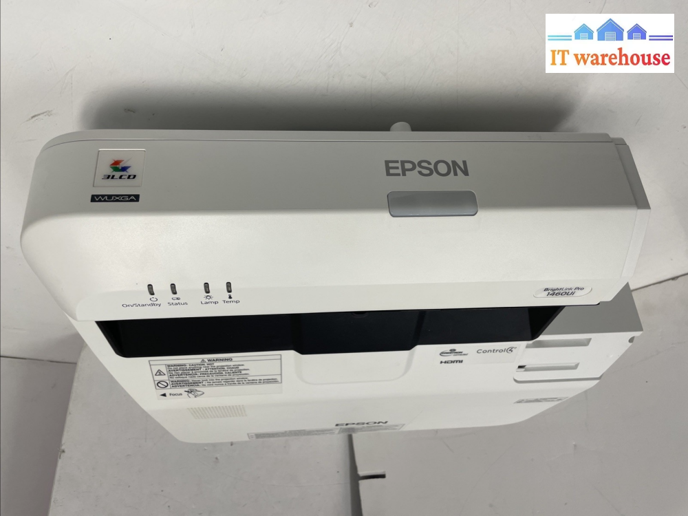Epson BrightLink Pro 1460ui H726A with remote touch unit and pen