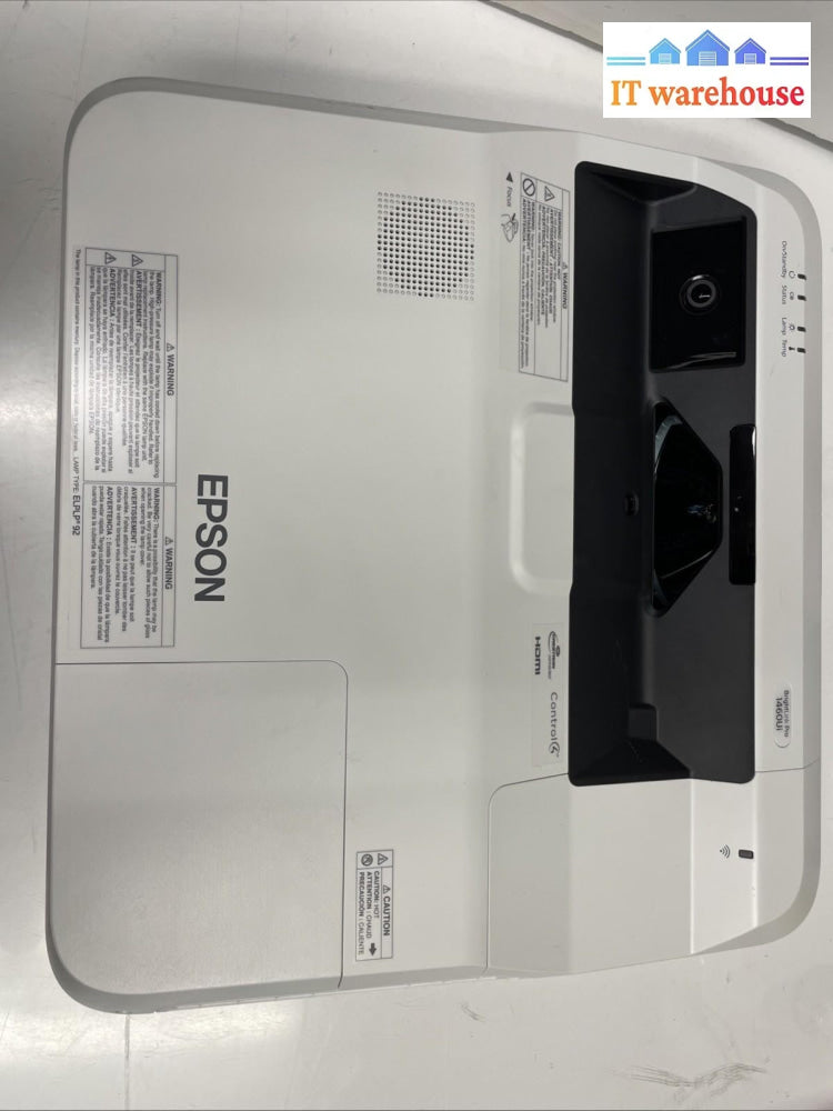 Epson BrightLink Pro 1460ui H726A with remote touch unit and pen