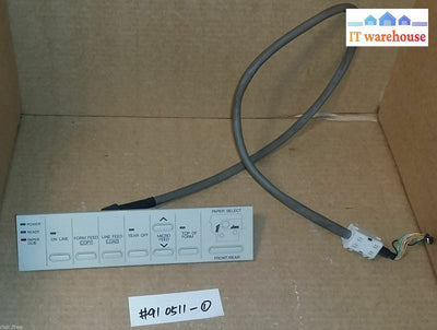 EPSON DFX 8000 Printer Control Button board