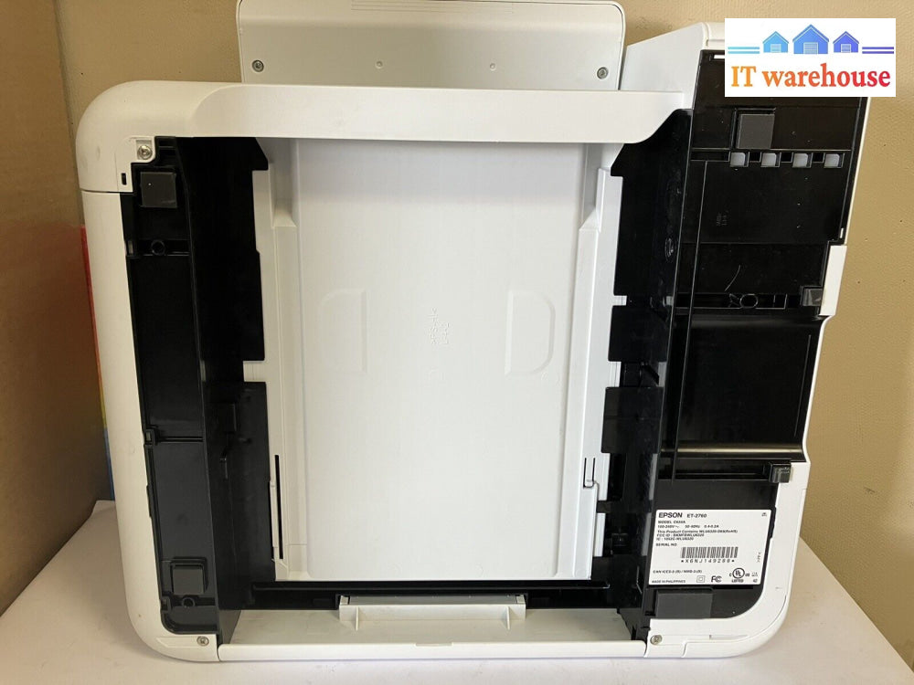 ~ Epson Ecotank Et-2760 Wireless Color Inkjet All-In-One Printer Page Count 1622