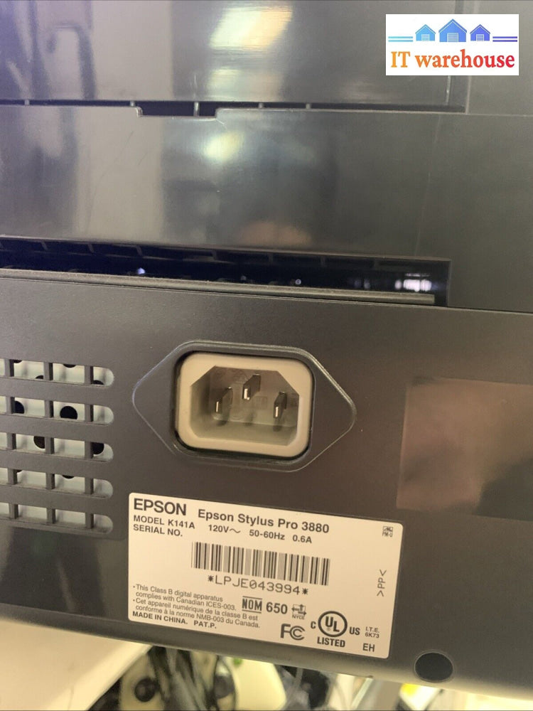Epson Stylus Pro 3880 Designer Edition Large Format Inkjet Printer
