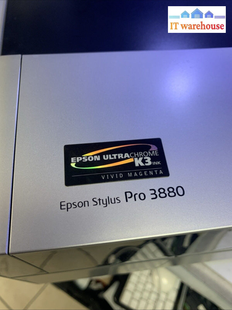 Epson Stylus Pro 3880 Designer Edition Large Format Inkjet Printer