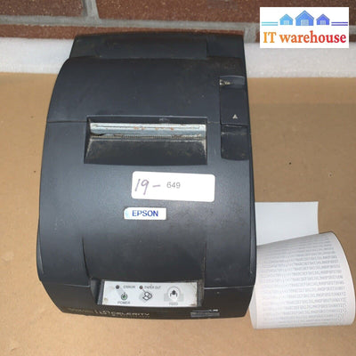 EPSON TM-U220B  M188B KITCHEN Pos Dot Matrix Printer (no Auto Cutter Or Card)