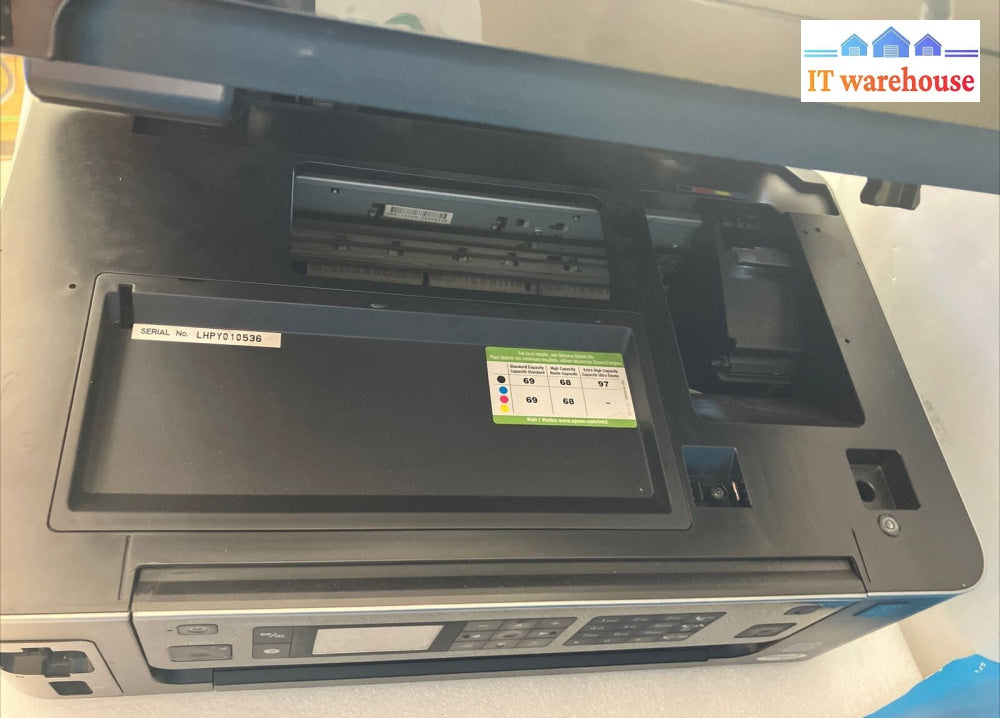 Epson Workforce 610 Wireless Inkjet All-in-One Printer C363B (No Ink Included) ~