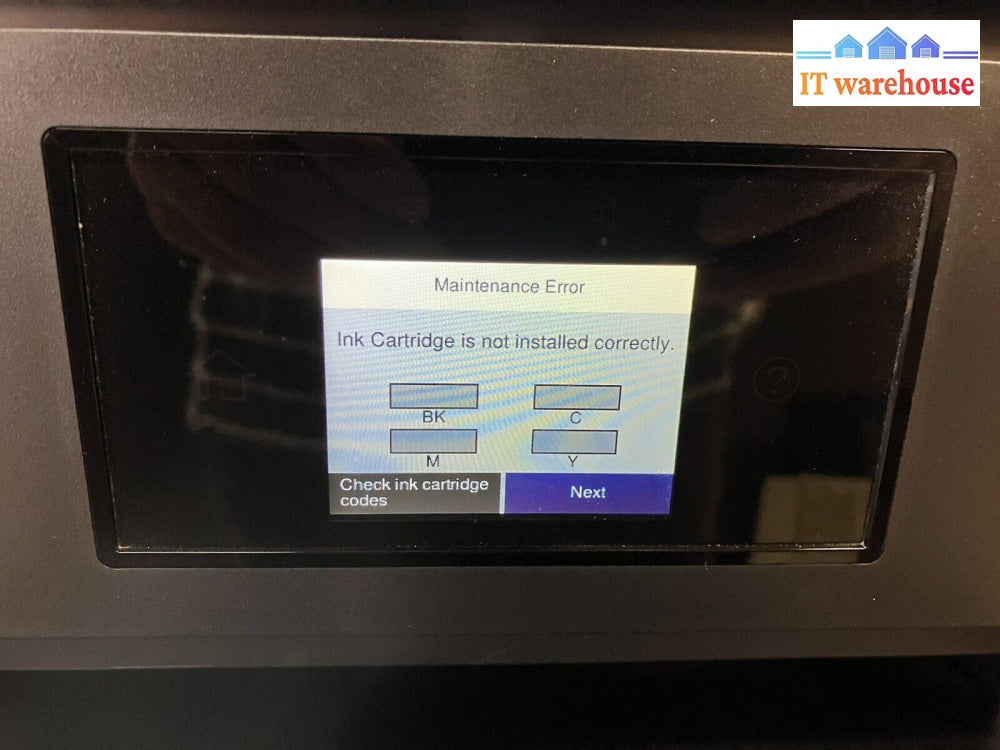 ~ Epson WorkForce Pro WF-3720 Wireless All-In-One Inkjet Printer-Black (No Ink)