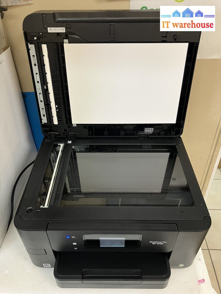 ~ Epson WorkForce Pro WF-3720 Wireless All-In-One Inkjet Printer-Black (No Ink)