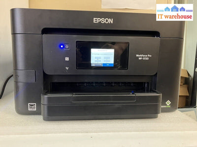 ~ Epson WorkForce Pro WF-3720 Wireless All-In-One Inkjet Printer-Black (No Ink)