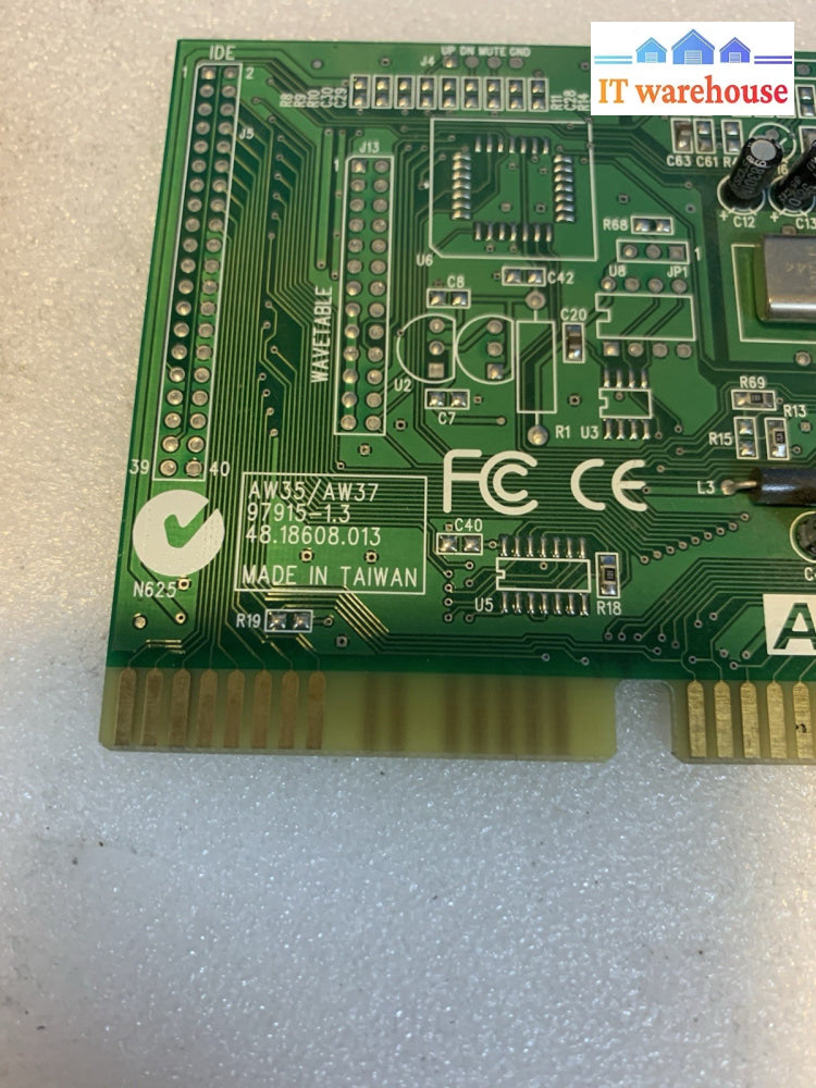 ESS AudioDrive ES1868 ISA Sound Card WAVETABLE DOS Win9x