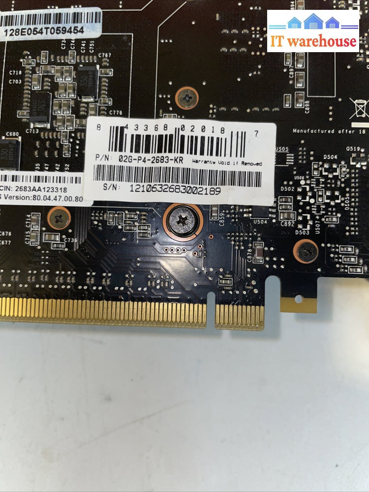 EVGA 02G-P4-2683-KR GeForce GTX 680 Superclocked Signature 2GB PCIe HDCP GPU