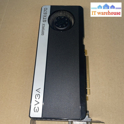 Evga Geforce Gtx 670 (02G-P4-2670-Kr) 2Gb Gddr5 Sdram Pci Express Graphic Card