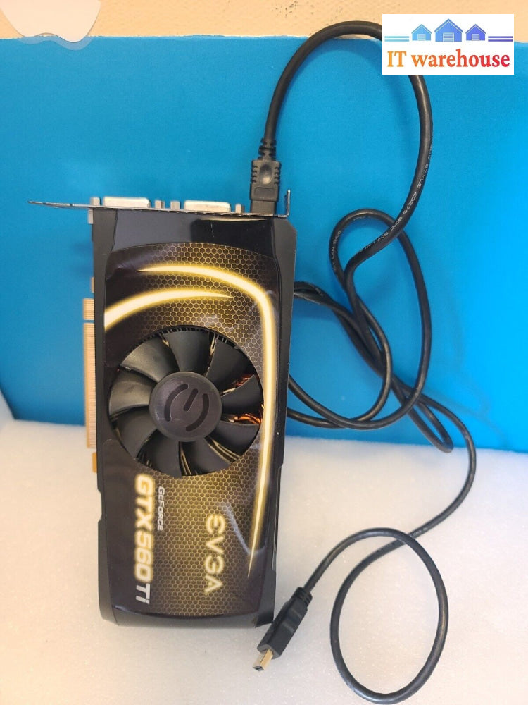 - EVGA NVIDIA GeForce GTX 560 Ti(01G-P3-1561-B6) 1GB  Graphics Card W/HDMI CABLE