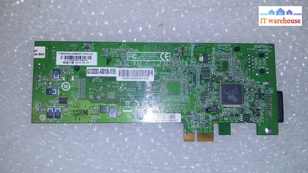 EVGA PCoIP Host Card PCIe x1 DMS-59 RJ45 Connector 128M (No I/O plate)