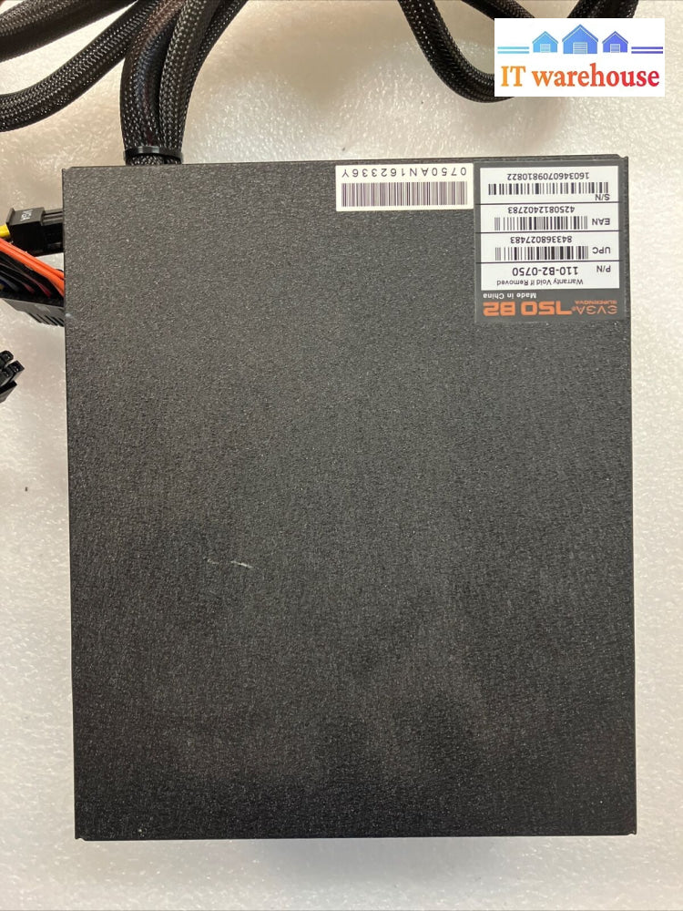 Evga Supernova 110-B2-0750 750-Watts B2 80 Plus Bronze 20 + 4 Pin Power Supply ~