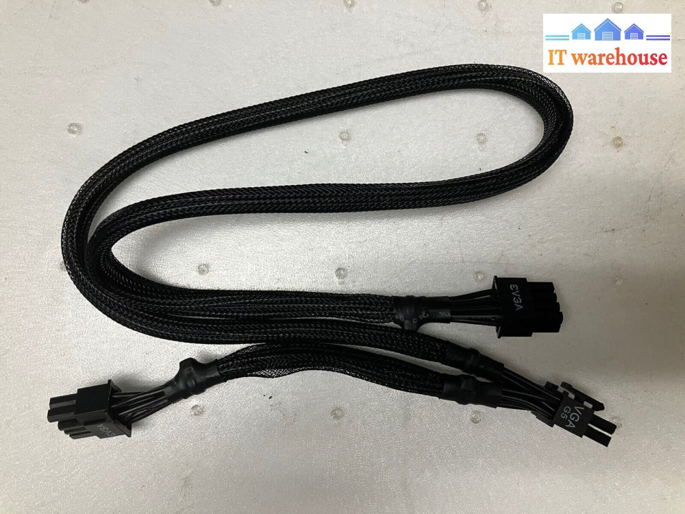  EVGA SuperNOVA 8 Pin To Dual 8 pin (6+2) (6+2) VGA G5 Power Supply Cable ~