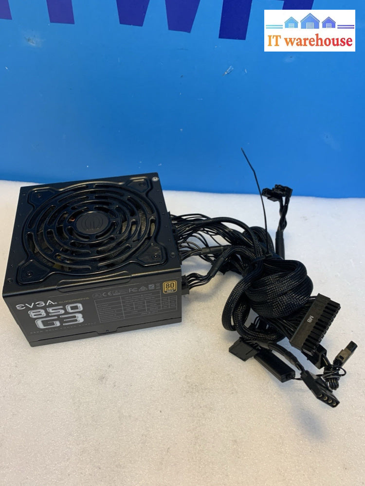 EVGA SUPERNOVA 850 G3 80 Plus Gold 850W Modular ATX Power Supply + 2x (6+2) PCIE