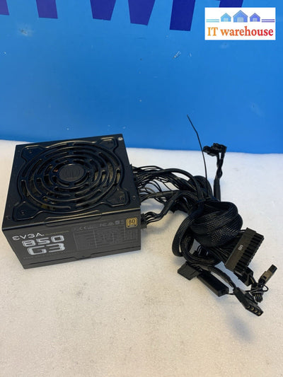 EVGA SUPERNOVA 850 G3 80 Plus Gold 850W Modular ATX Power Supply + 2x (6+2) PCIE