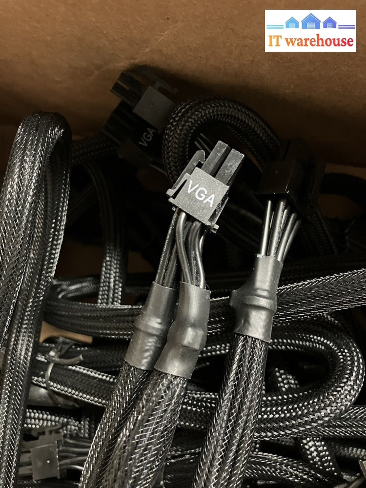 ~ EVGA VGA PCIe PSU Cable, 8-Pin to DUAL 8-Pin (6-Pin + 2-Pin) Power Cable