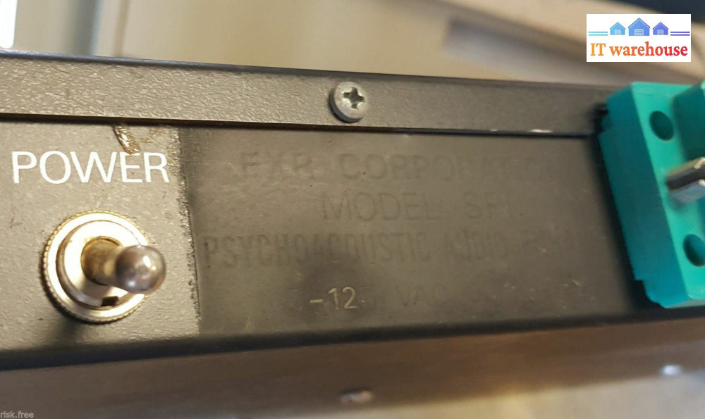 Exr Corporation Model Spi Psychoacoustic Audio