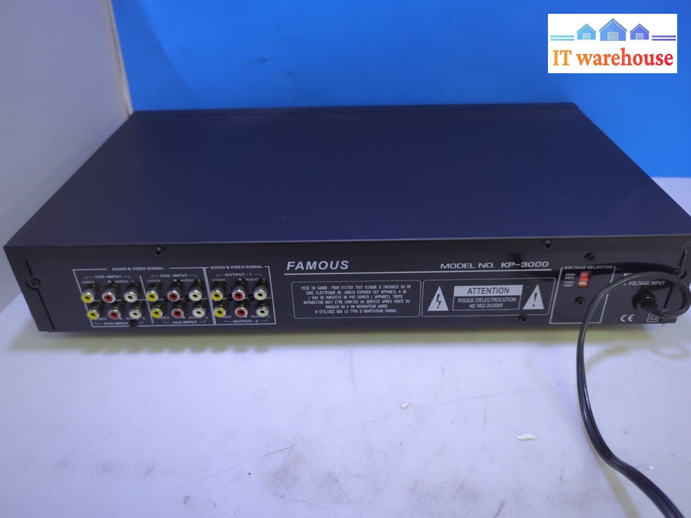 Famous Digital Karaoke Processor Kp-3000 -