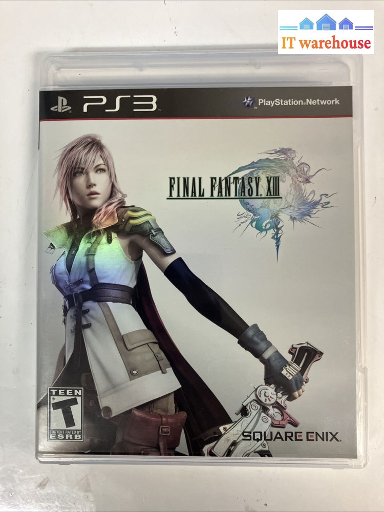 Final Fantasy Xiii Playstation 3 - Ps3 Complete In Box With Manual ~