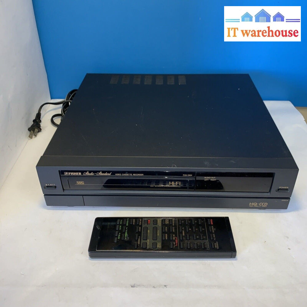 Fisher FVH-2901 VHS Tape Player (as is)