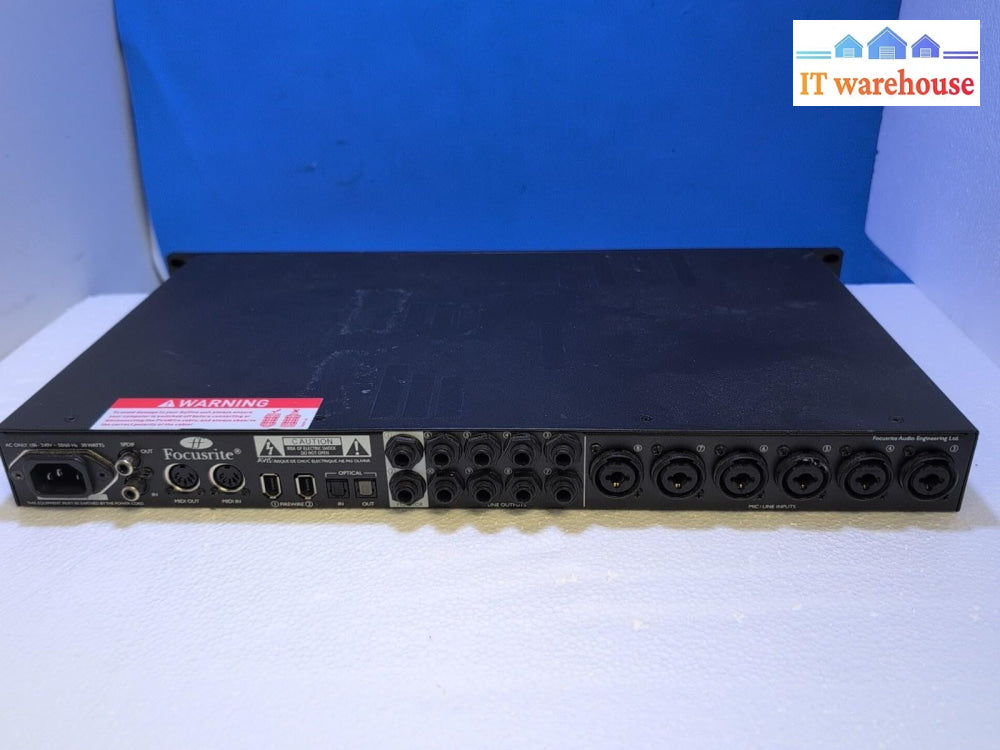 Focusrite Saffire Pro 40 Firewire Audio Interface Professional -