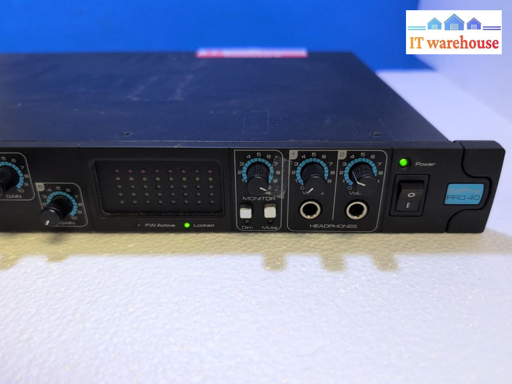 Focusrite Saffire Pro 40 Firewire Audio Interface Professional -