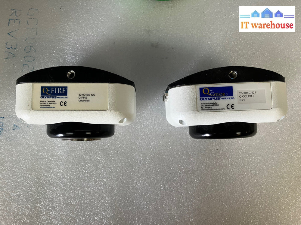 ~ (For Parts) 2 Olympus QImaging : Q-FIRE 32-0045A-120 & Q-Color3 32-0045C-425
