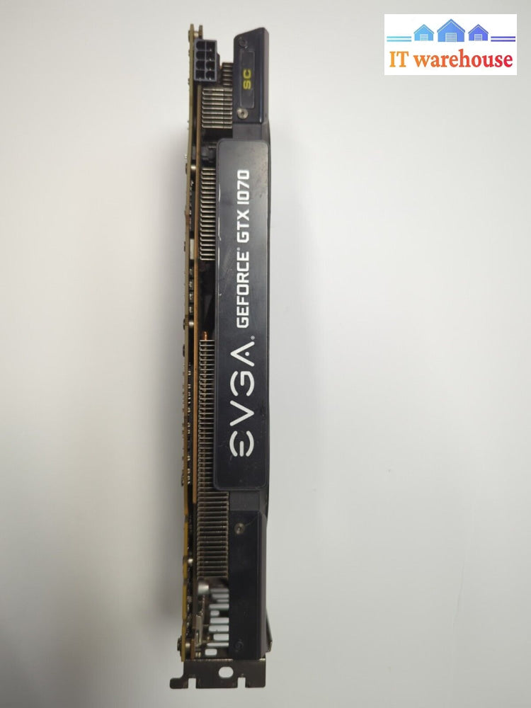 (For Parts) 2x EVGA 08G-P4-5173-KR EVGA SC GEFORCE GTX 1070 8GB Graphics Card