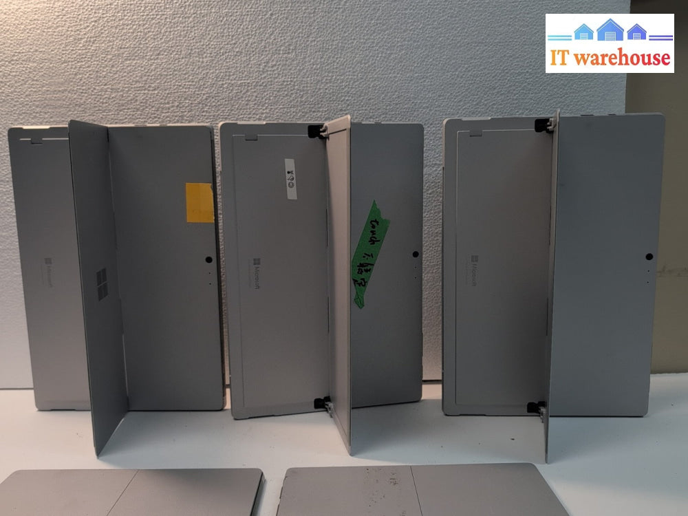 (For Parts) 5x Microsoft Surface Pro (4x 1724 128GB,  1x 1976 256GB) NO Boot -