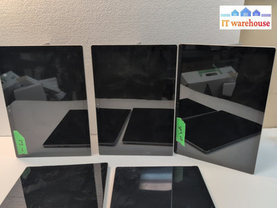 (For Parts) 5x Microsoft Surface Pro (4x 1724 128GB,  1x 1976 256GB) NO Boot -