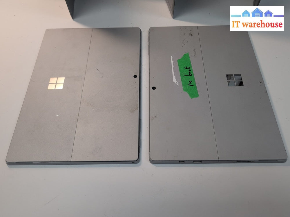 (For Parts) 5x Microsoft Surface Pro (4x 1724 128GB,  1x 1976 256GB) NO Boot -