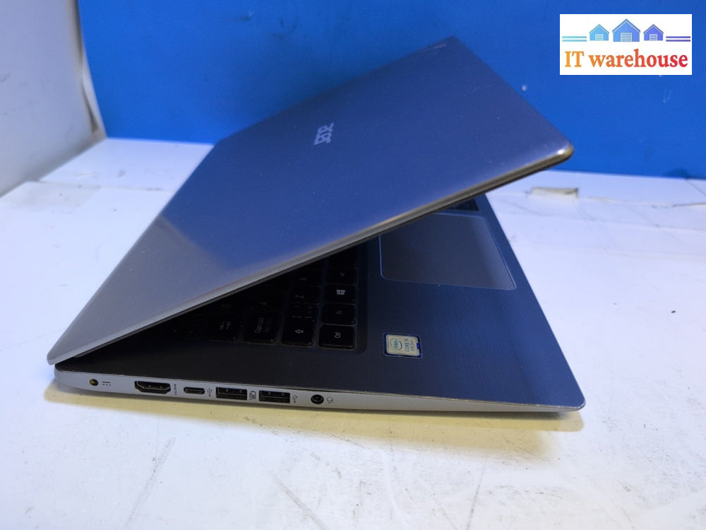 (*For Parts) Acer Swift SF314 14" Laptop Intel i5-8250U/8GB (NO SSD, NO AC) -