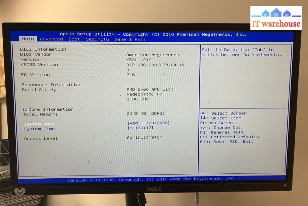 ~ (For Parts) Acer X53U 15.6" Laptop W/ AMD C-60 1GHz APU 2GB RAM No Disk (READ)
