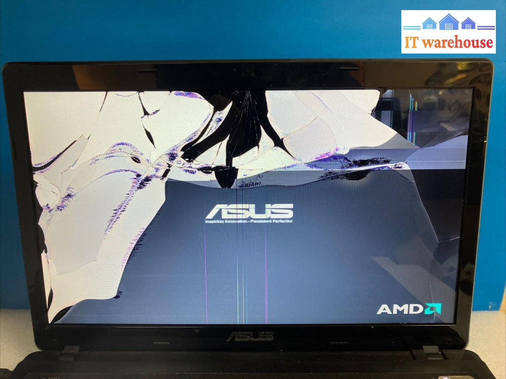 ~ (For Parts) Acer X53U 15.6" Laptop W/ AMD C-60 1GHz APU 2GB RAM No Disk (READ)