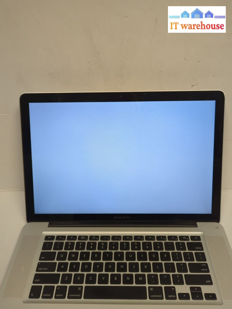 (FOR PARTS) Apple MacBook Pro A1286 2011 i7-2635QM (NO RAM NO HDD,NO AC)