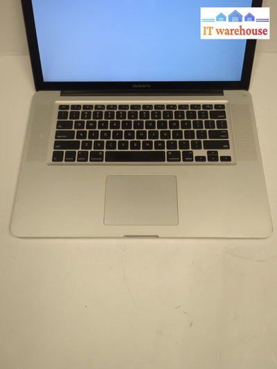 (FOR PARTS) Apple MacBook Pro A1286 2011 i7-2635QM (NO RAM NO HDD,NO AC)